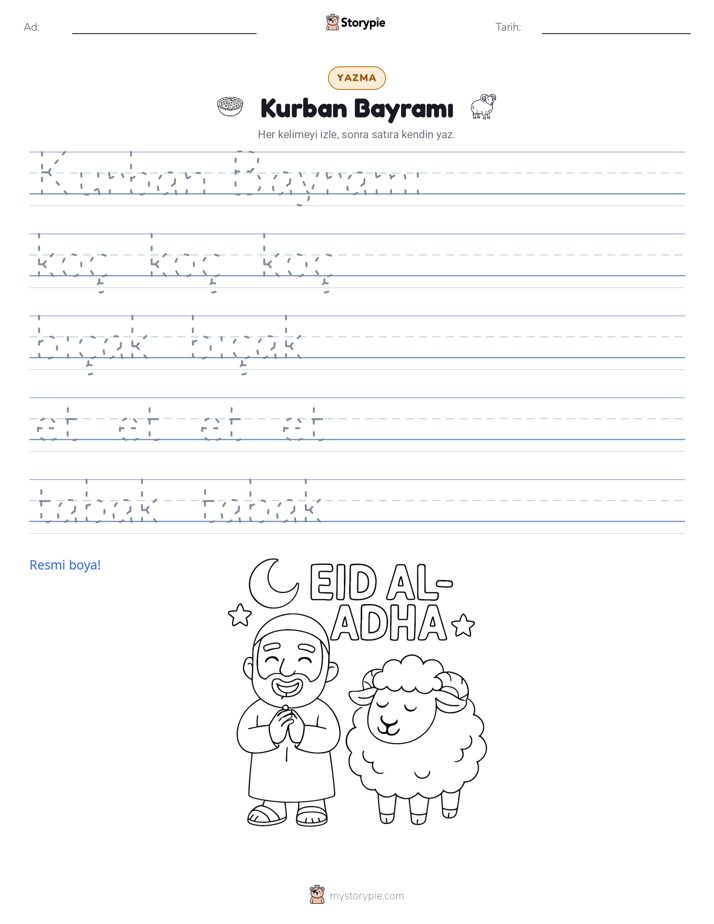 Yazma Pratiği