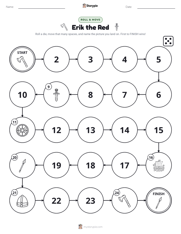 Roll & Move Game