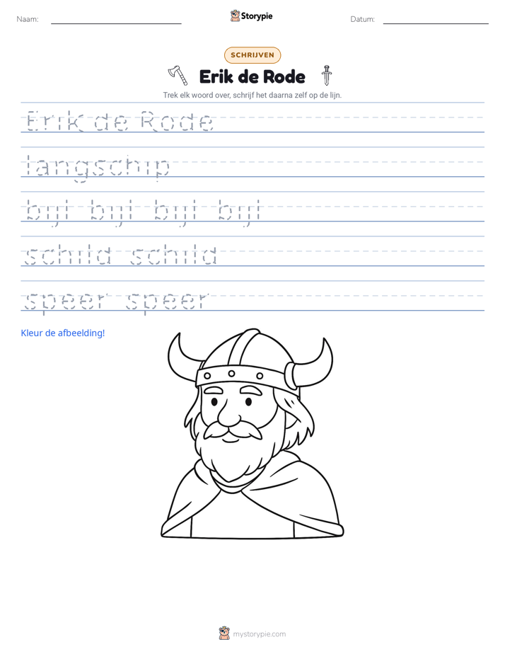 Schrijf Oefening
