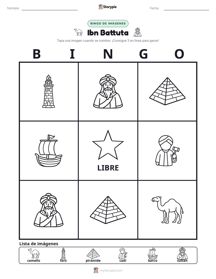 Bingo de Imágenes