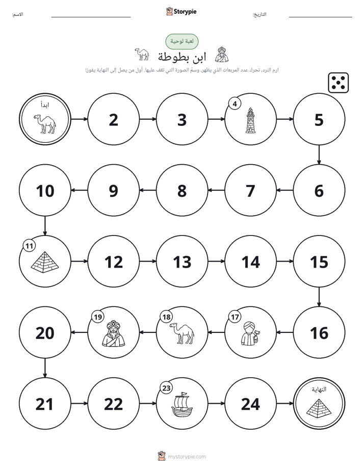 لعبة لف و تحرك