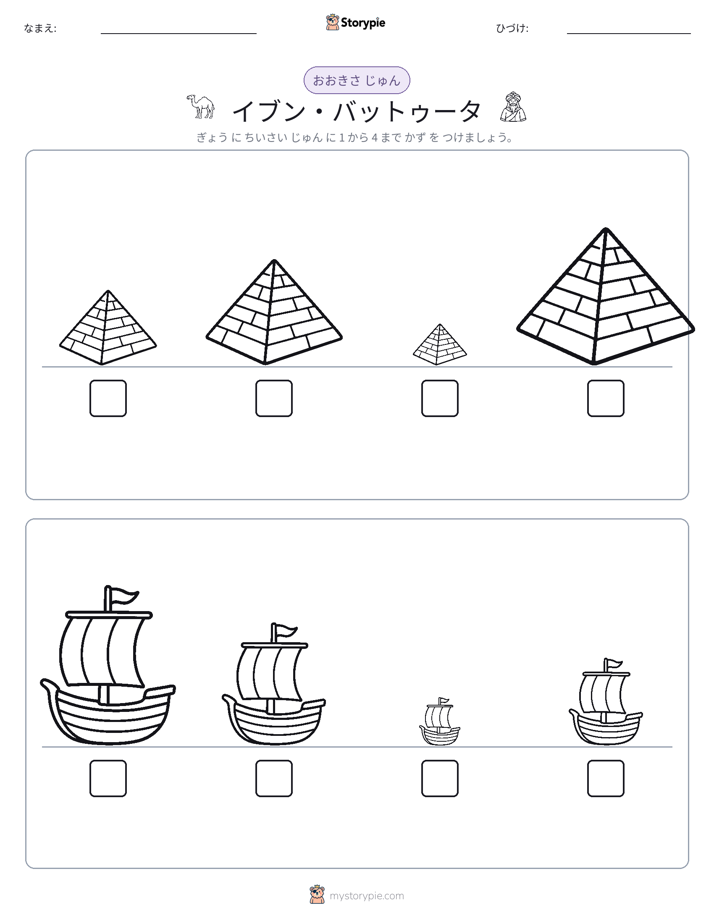 サイズ順