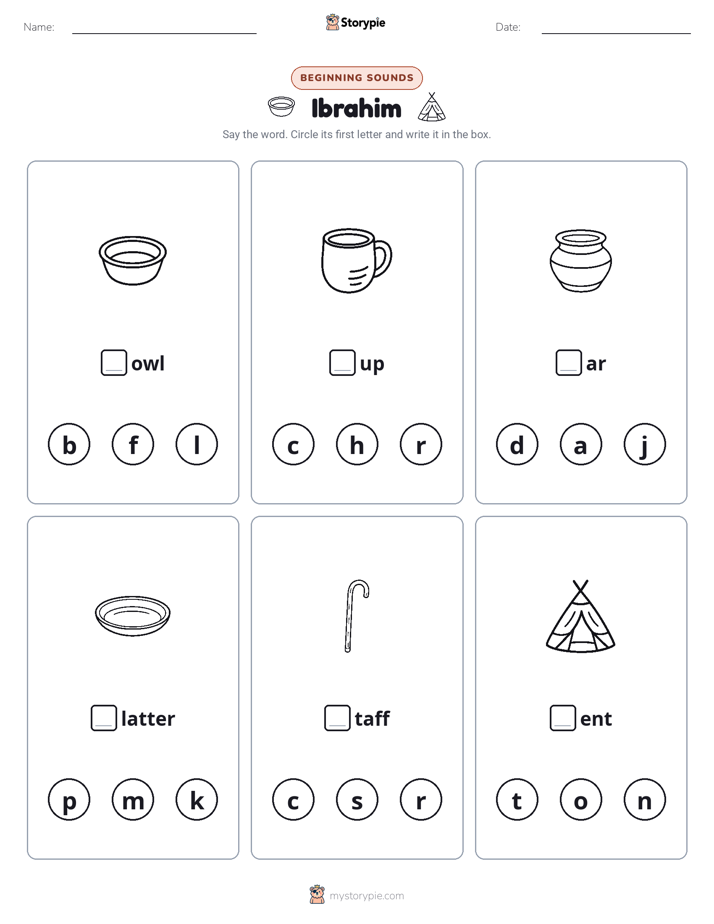 Beginning Sounds
