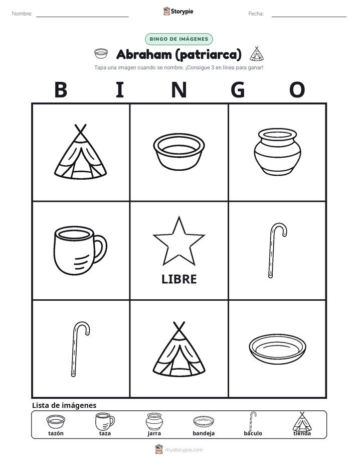 Bingo de Imágenes