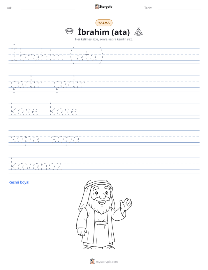 Yazma Pratiği