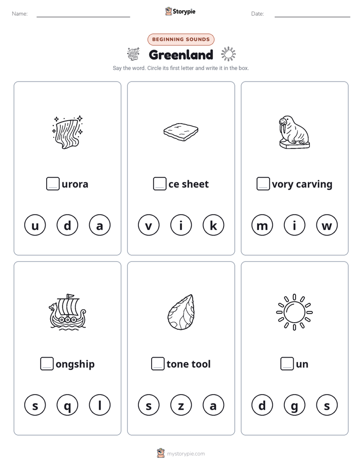 Beginning Sounds