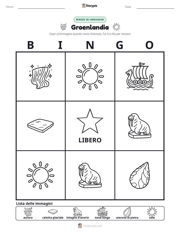 Bingo delle Immagini