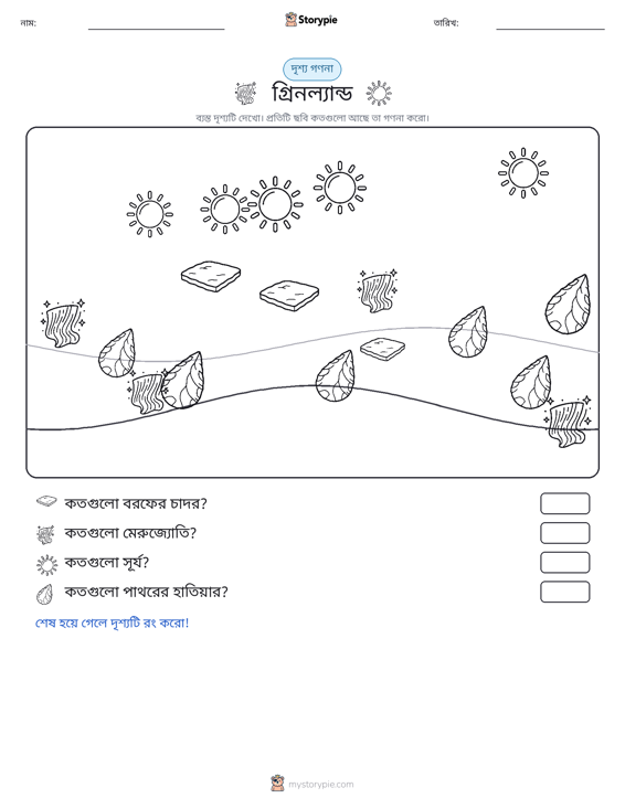 গণনা দৃশ্য