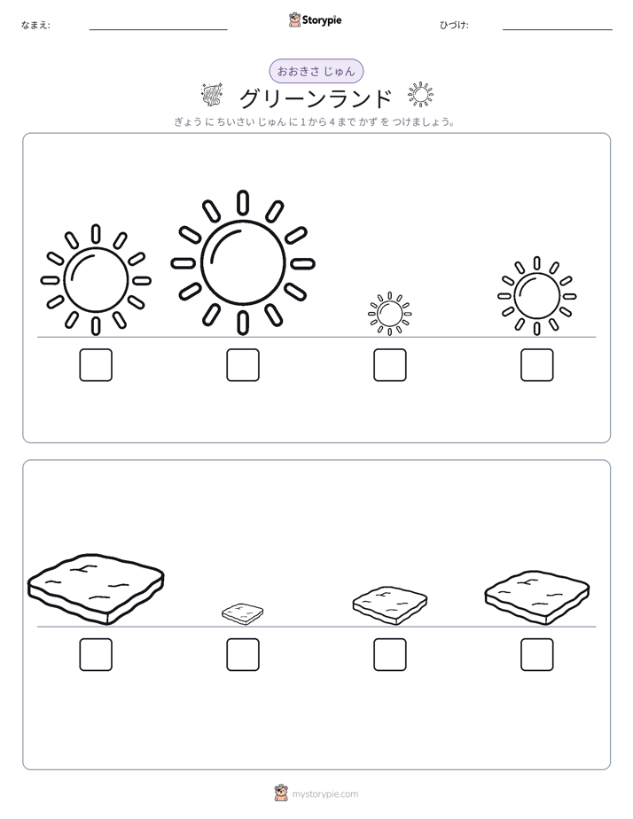 サイズ順