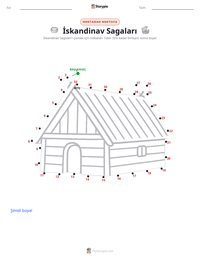 İskandinav Sagaları yazdırılabilir çalışma sayfası önizlemesi