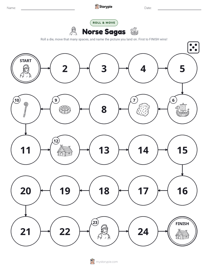 Roll & Move Game
