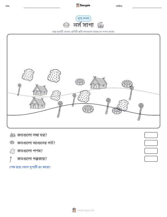 গণনা দৃশ্য