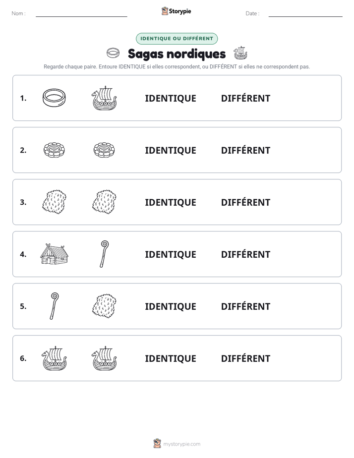 Identique ou Différent