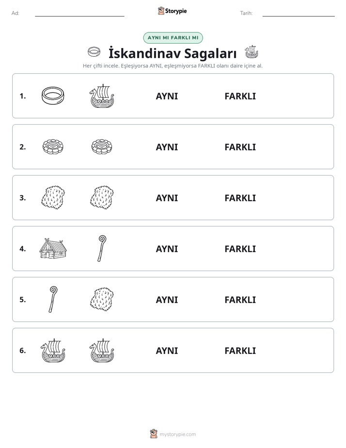 Aynı mı Farklı mı