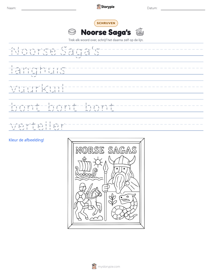 Schrijf Oefening