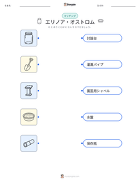 エリノア・オストロム の印刷可能ワークシートプレビュー