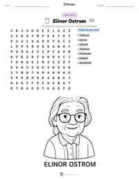 Prabaca lembar kerja cetak Elinor Ostrom