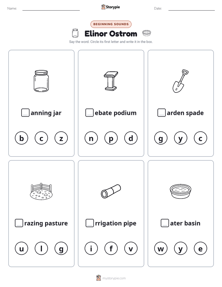 Beginning Sounds