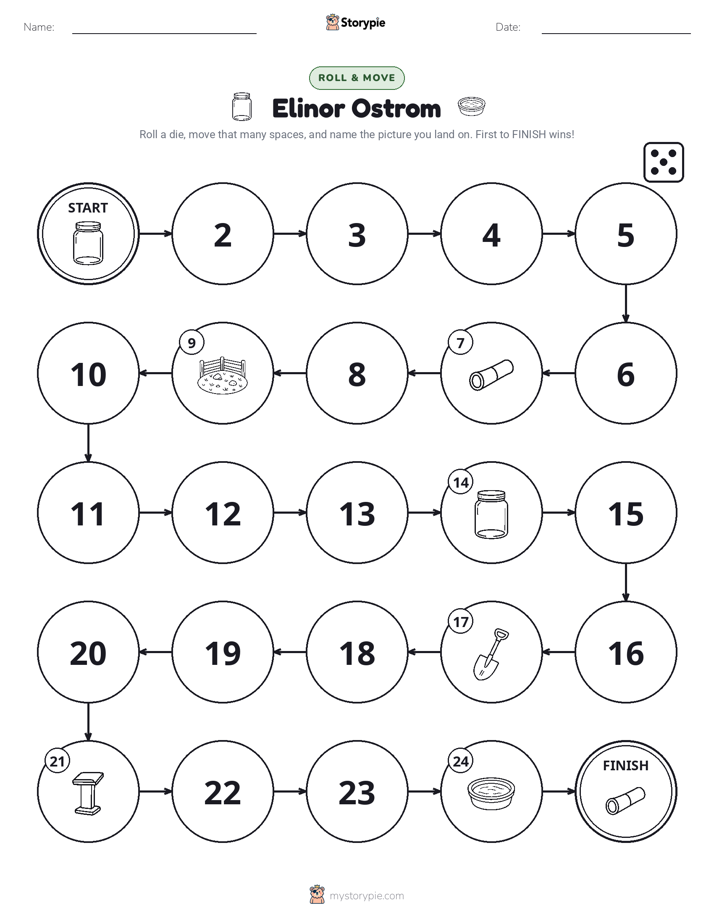 Roll & Move Game