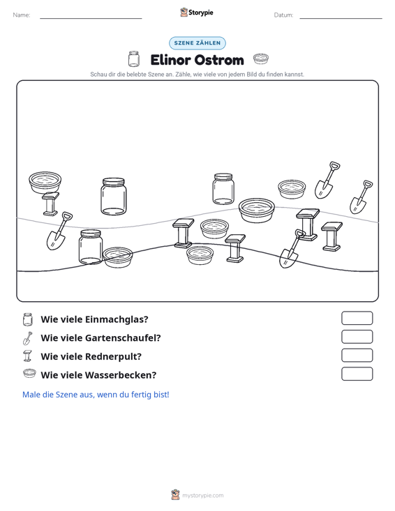 Zähl-Szene