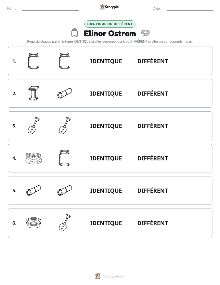 Identique ou Différent