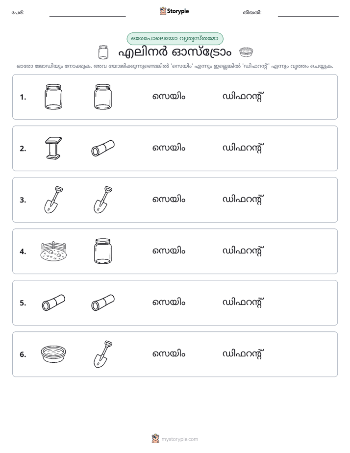 ഒന്നോ വ്യത്യാസമോ