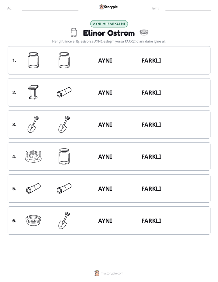 Aynı mı Farklı mı