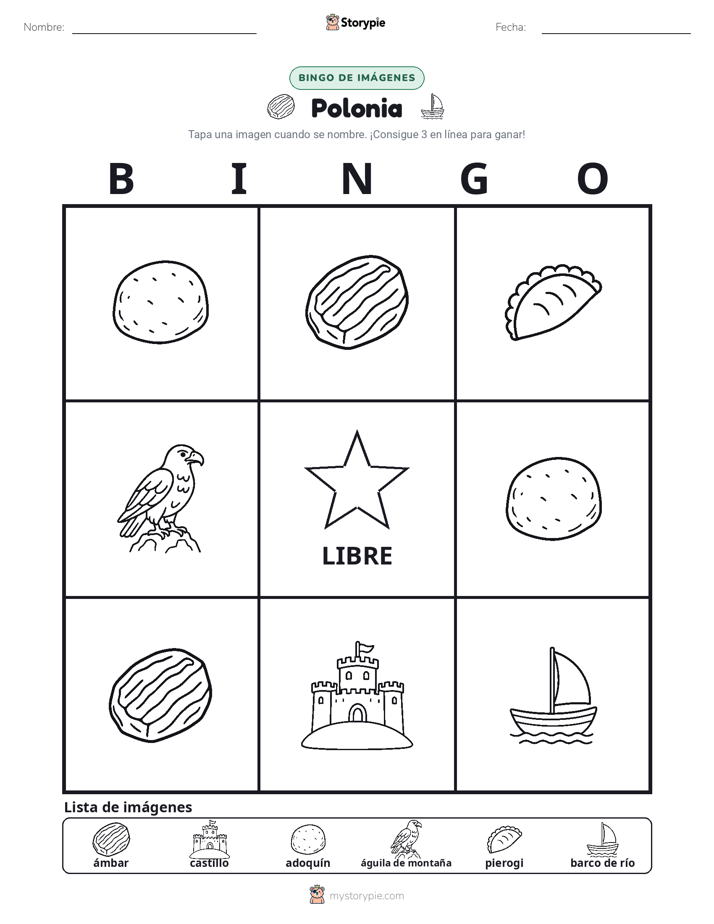 Bingo de Imágenes
