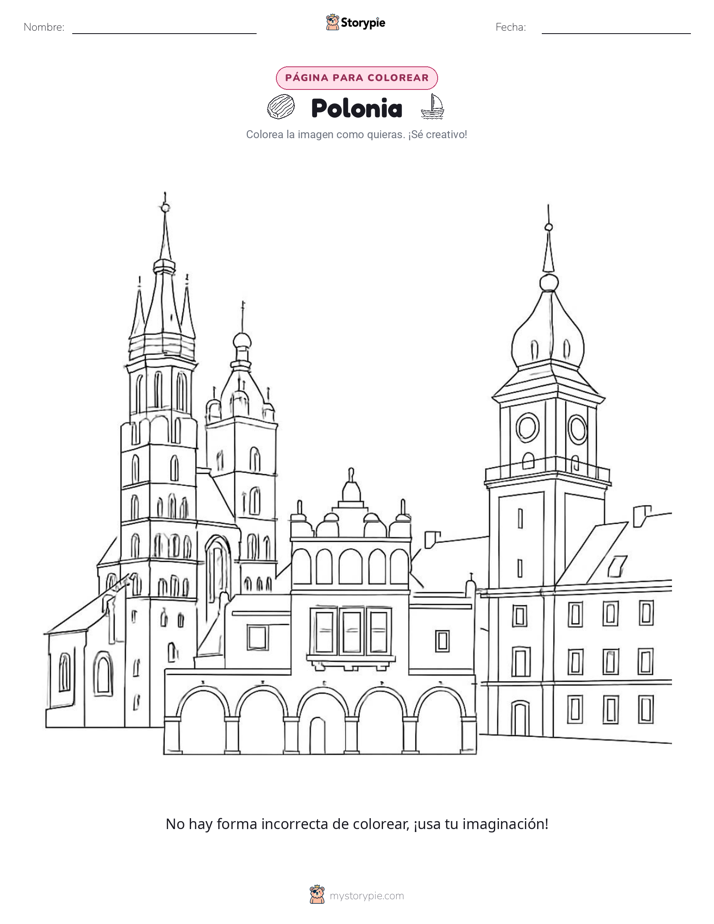 Página para Colorear