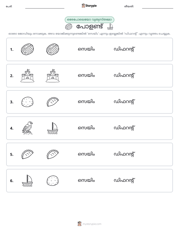 ഒന്നോ വ്യത്യാസമോ