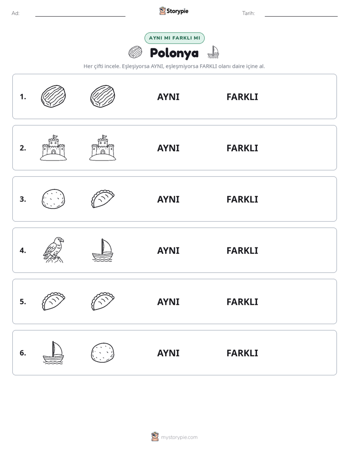 Aynı mı Farklı mı