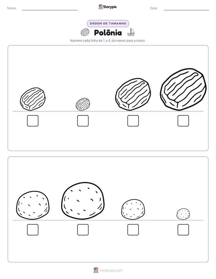 Ordem de Tamanho