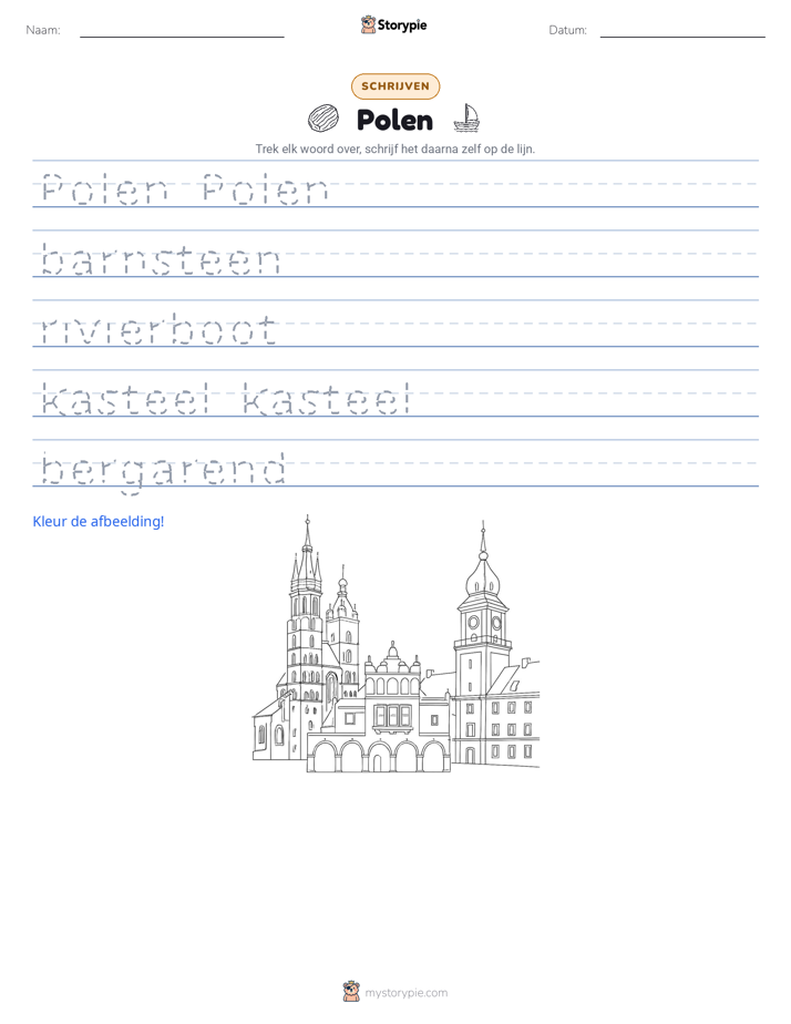 Schrijf Oefening