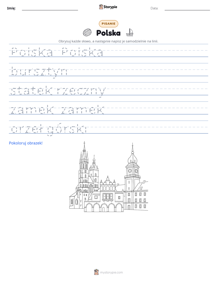 Ćwiczenie Pisania
