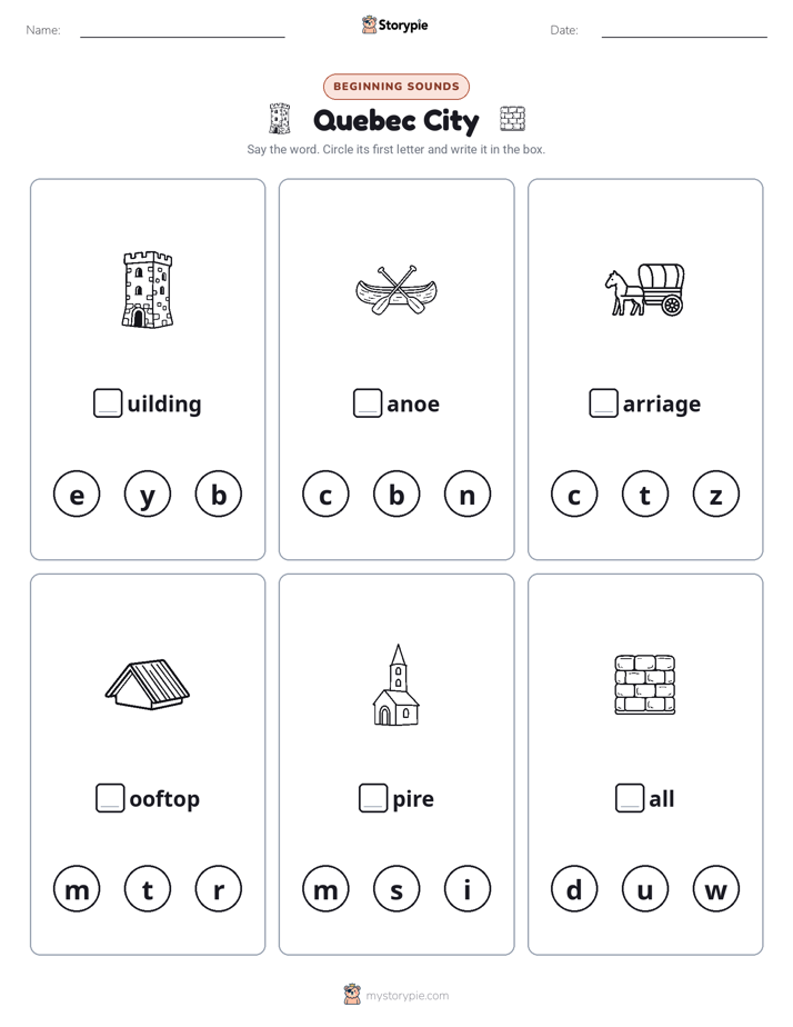 Beginning Sounds