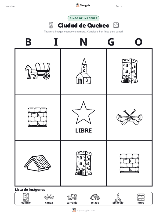 Bingo de Imágenes
