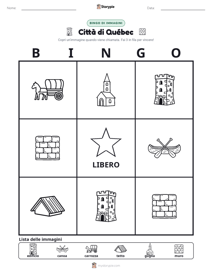 Bingo delle Immagini