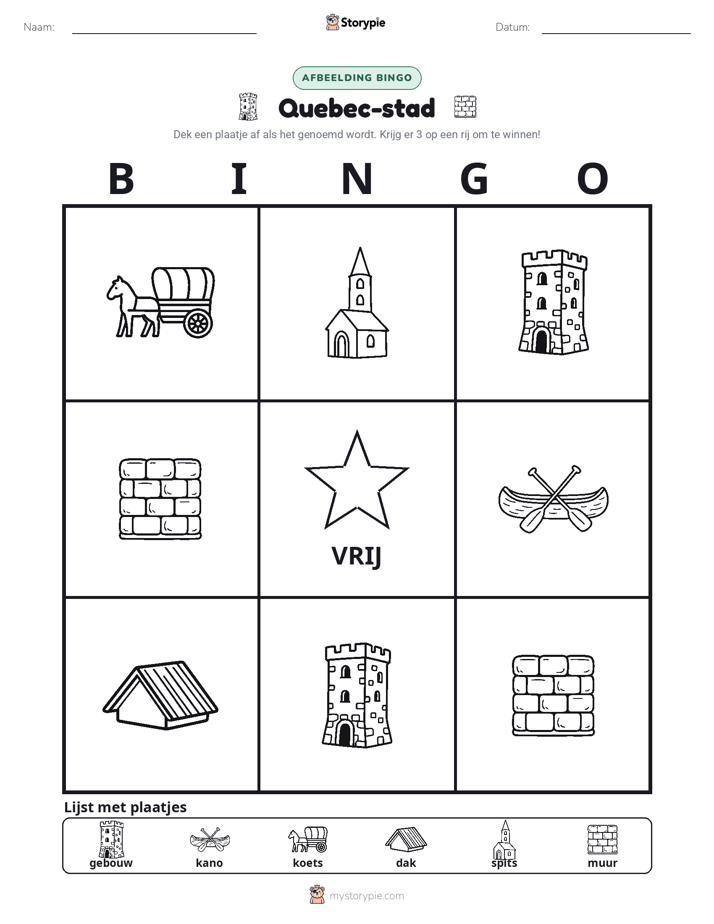 Afbeelding Bingo