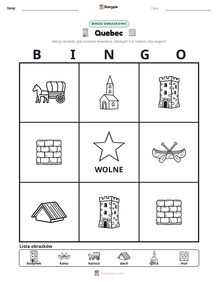 Bingo obrazkowe