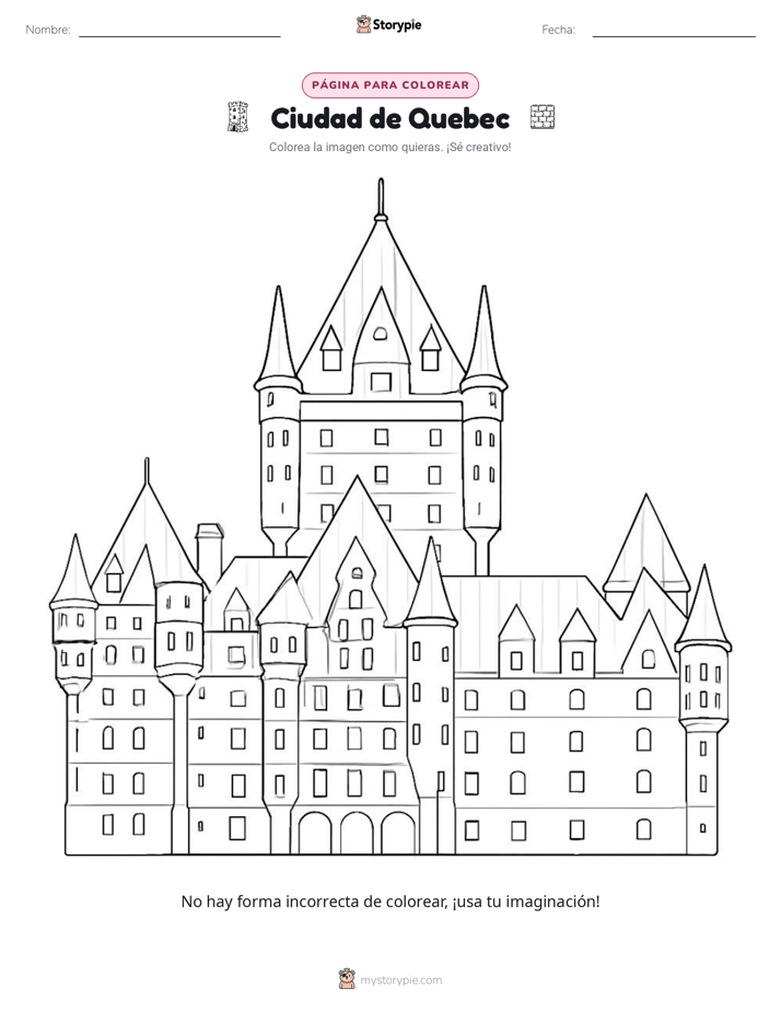 Página para Colorear