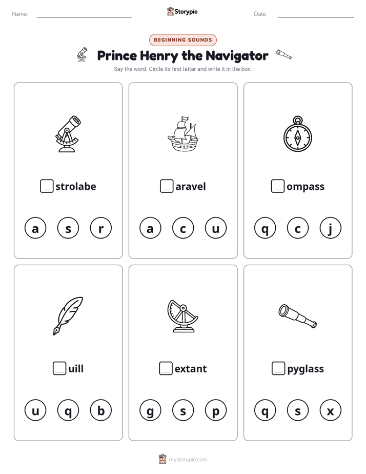 Beginning Sounds