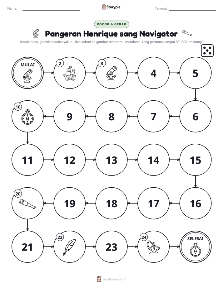 Permainan Gulung & Pindah