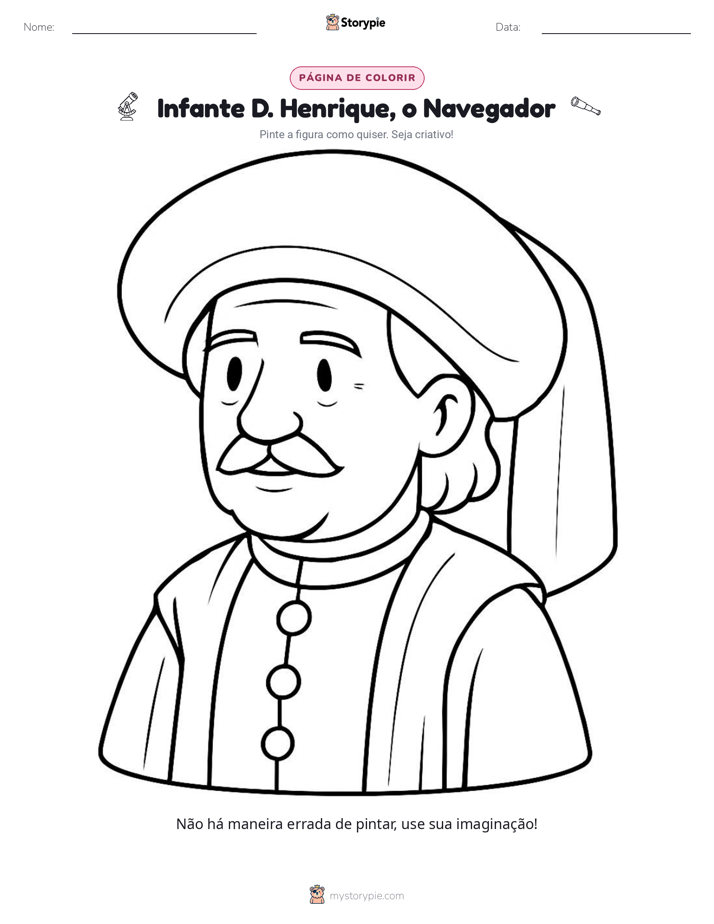 Página para colorir