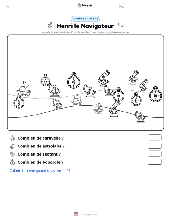 Scène de Comptage