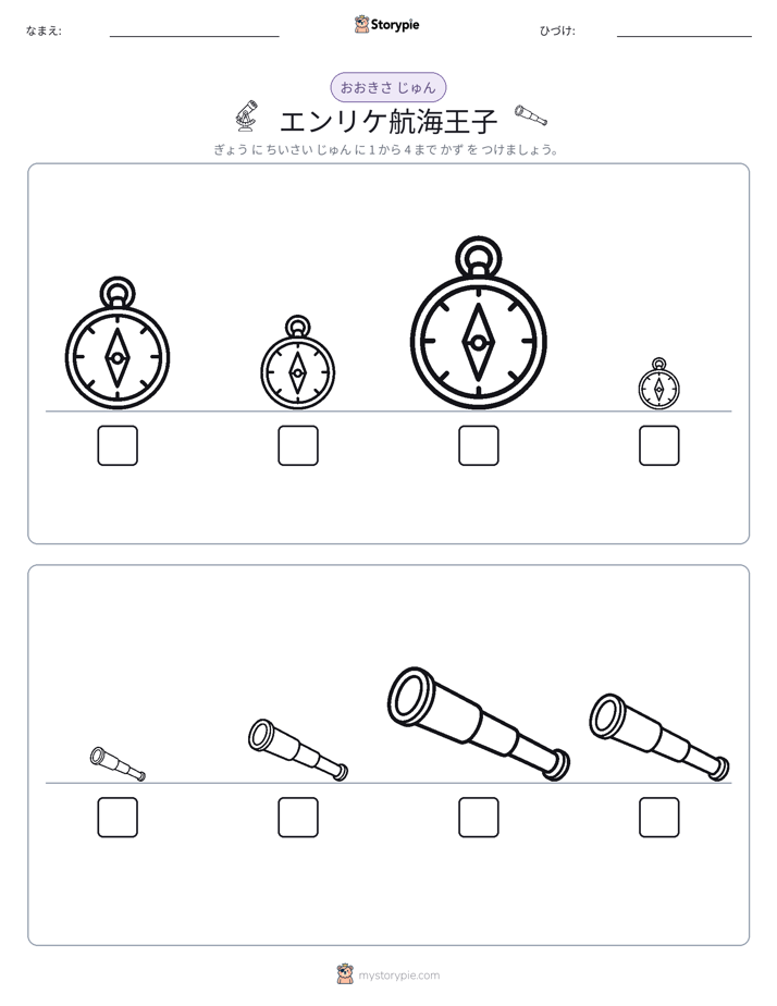 サイズ順