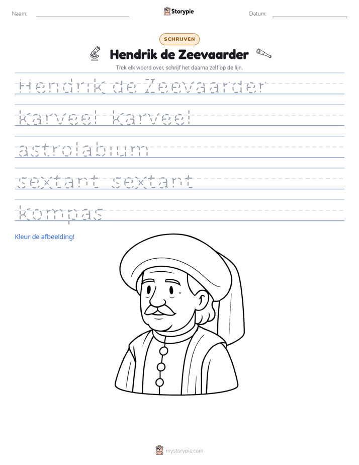 Schrijf Oefening