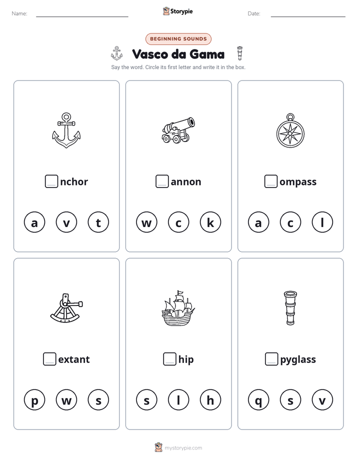 Beginning Sounds
