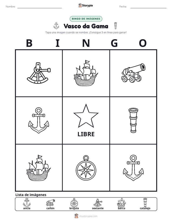 Bingo de Imágenes