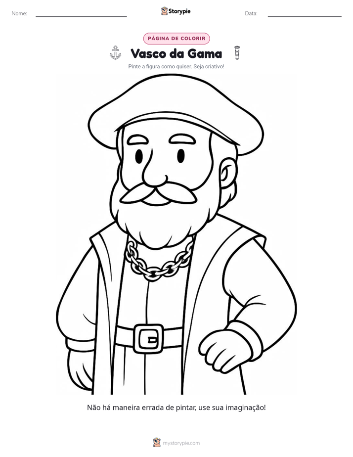 Página para colorir
