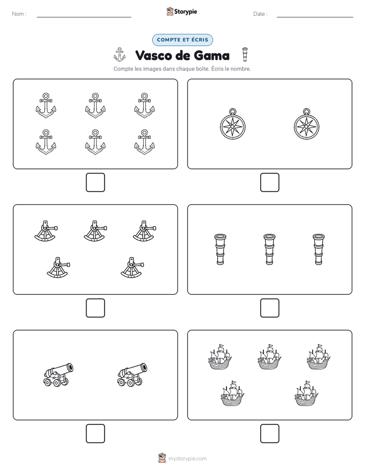 Compter & Écrire